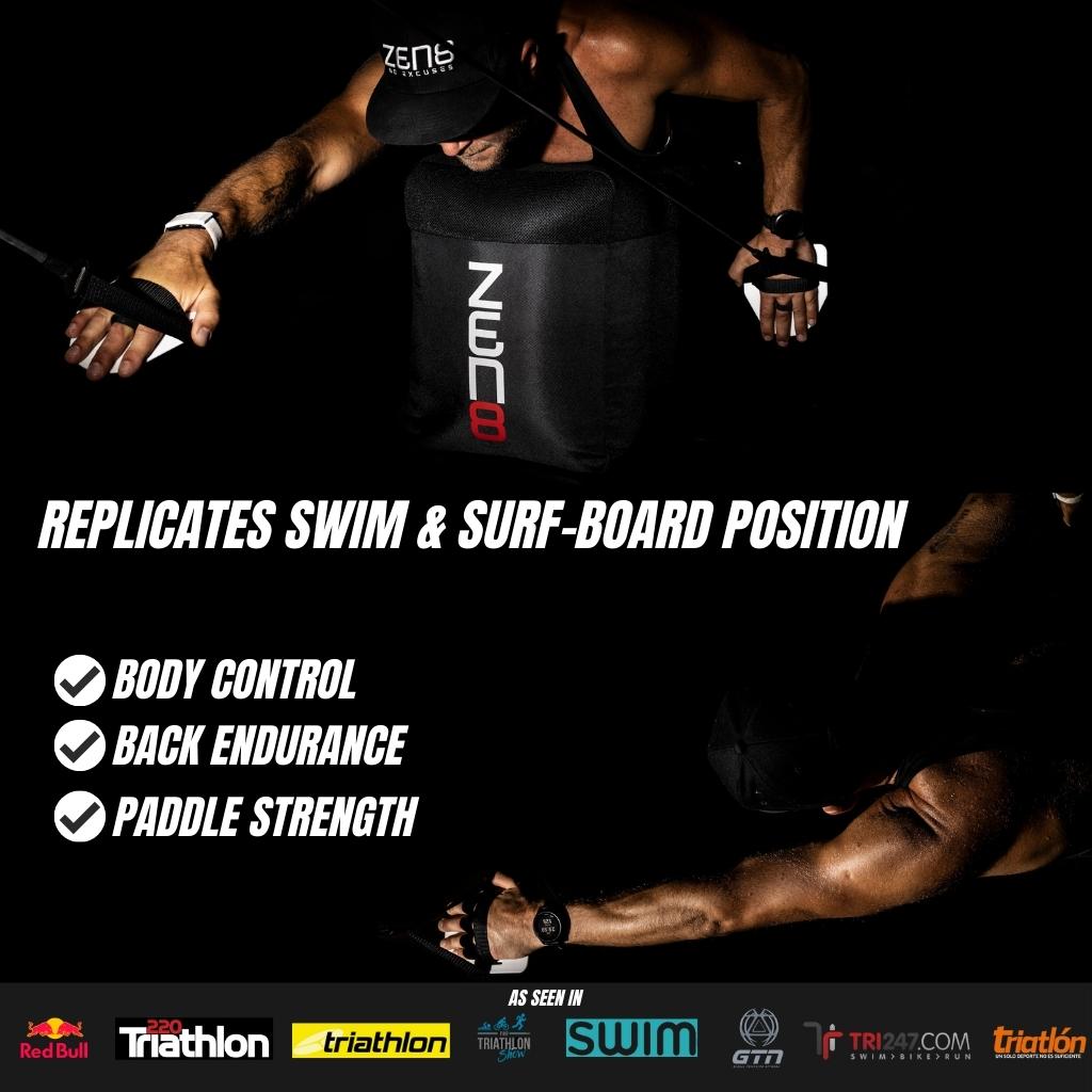 Dryland Swim Trainer Personalizzabile con Fasce di Resistenza Dryland Swim Trainer Personalizzabile con Fasce di Resistenza